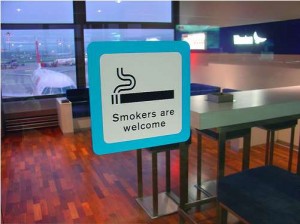 patogi vieta rūkymui